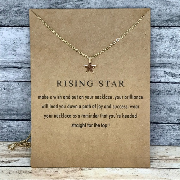 Jewelry - Rising Star Make A Wish Necklace
